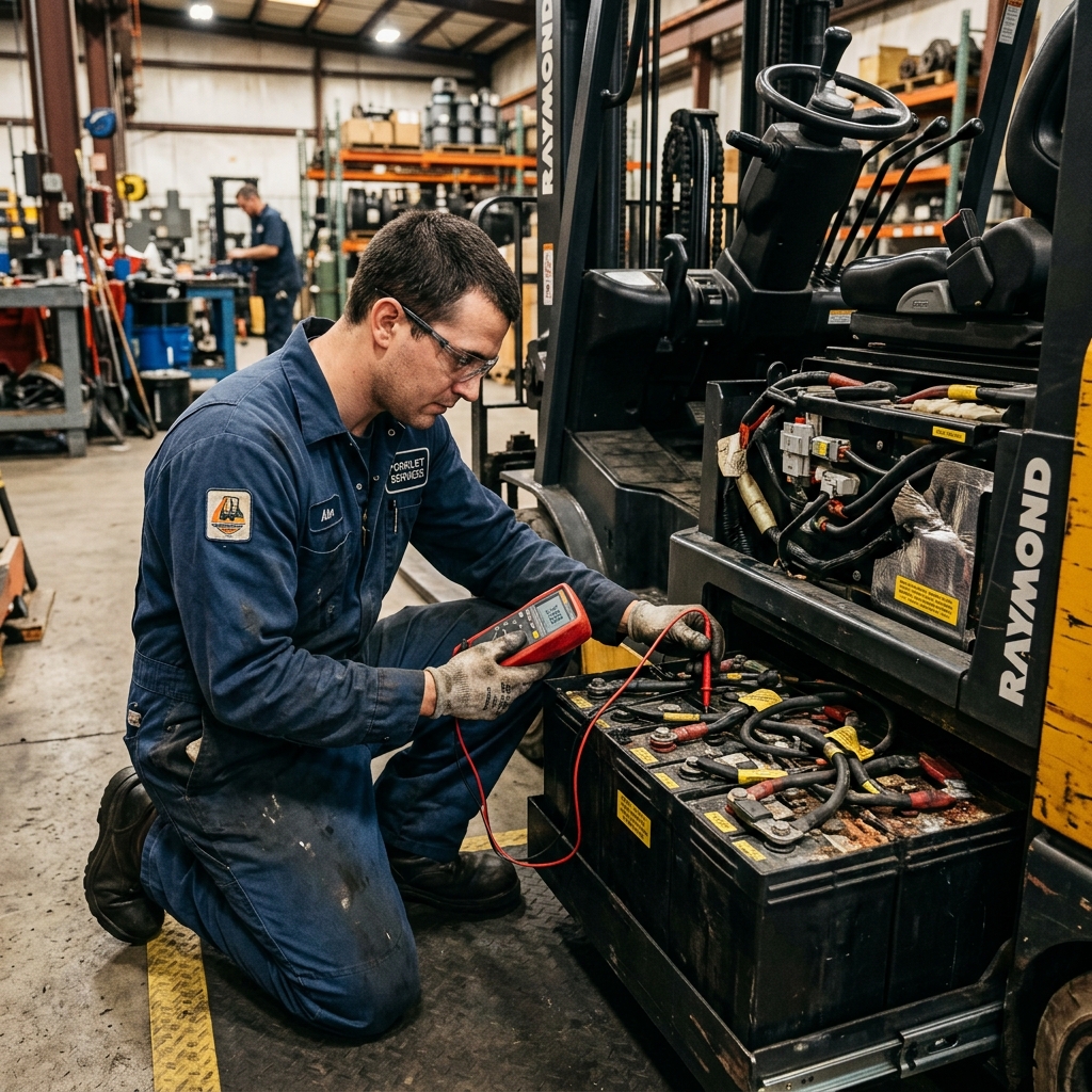 Forklifts Battery Maintenance